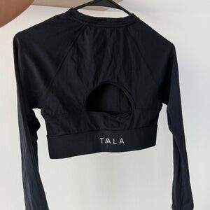TALA Open Back Crop Top